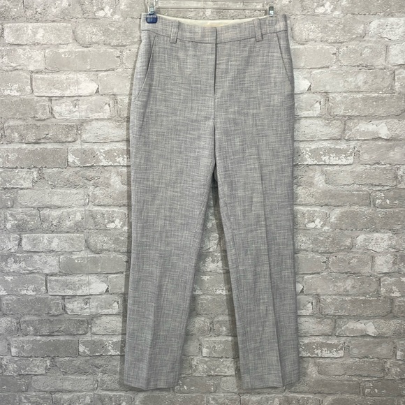 Rebecca Taylor Heather Grey Tweed Pants - Picture 1 of 6